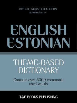 cover image of Theme-Based Dictionary